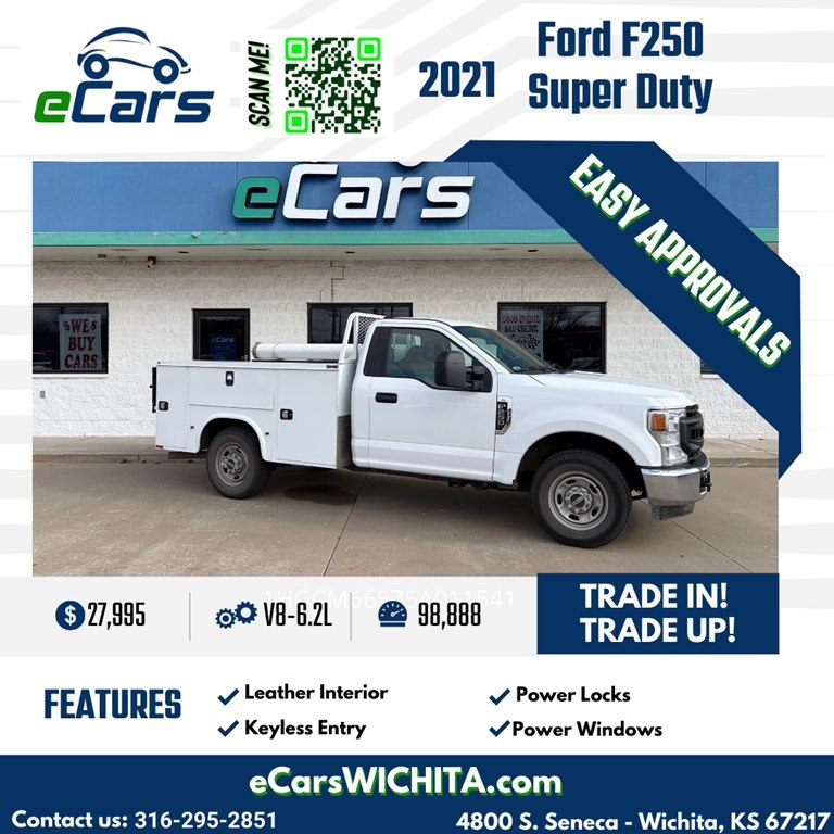 2021 Ford Super Duty F-250 SRW XL 2WD Reg Cab 8' Box
