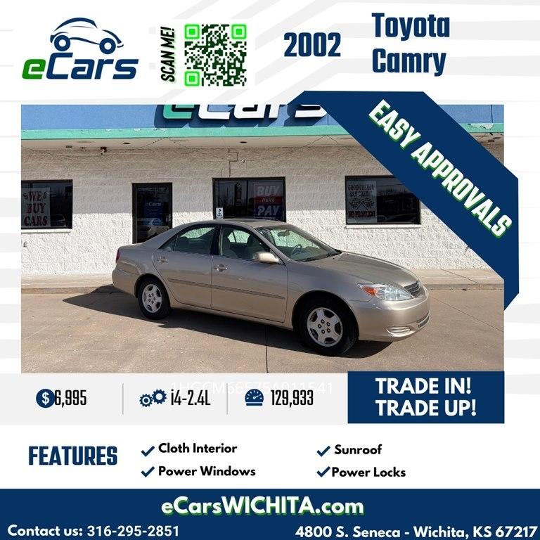 2002 Toyota Camry 4dr Sdn LE Manual (Natl)