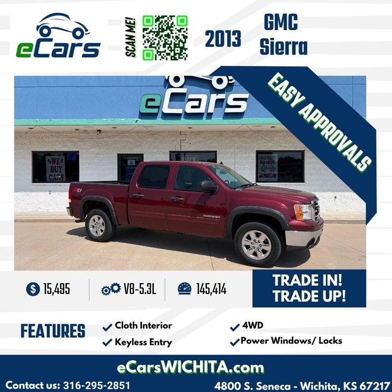 GMC Sierra 1500 4WD Crew Cab 143.5" SLE 2013