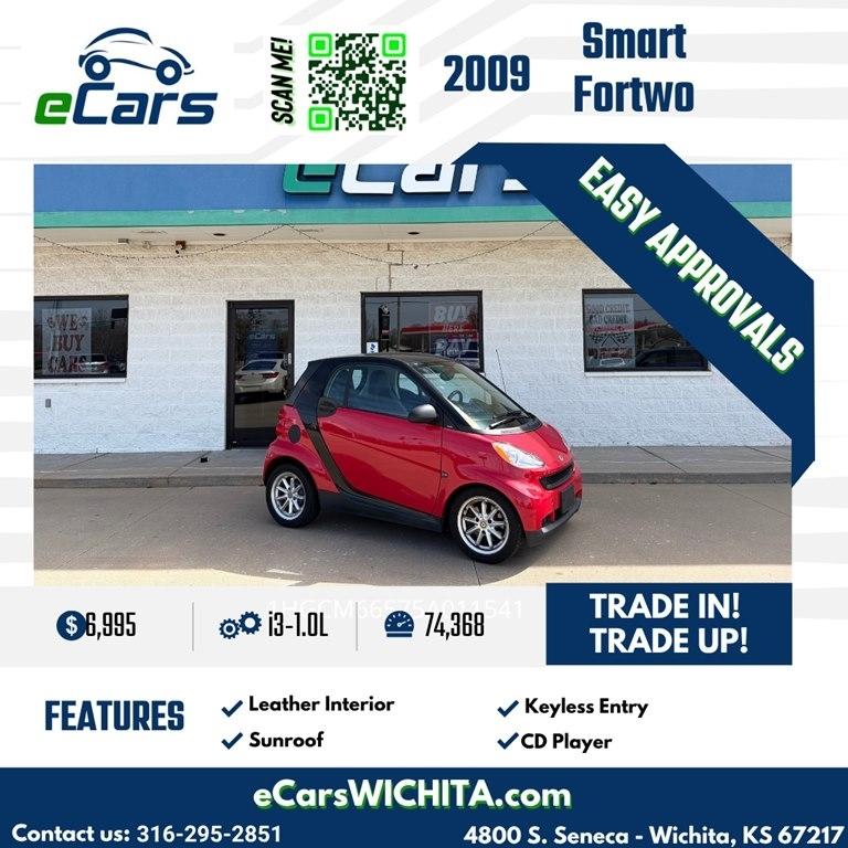 2009 Smart Fortwo 2dr Cpe Pure