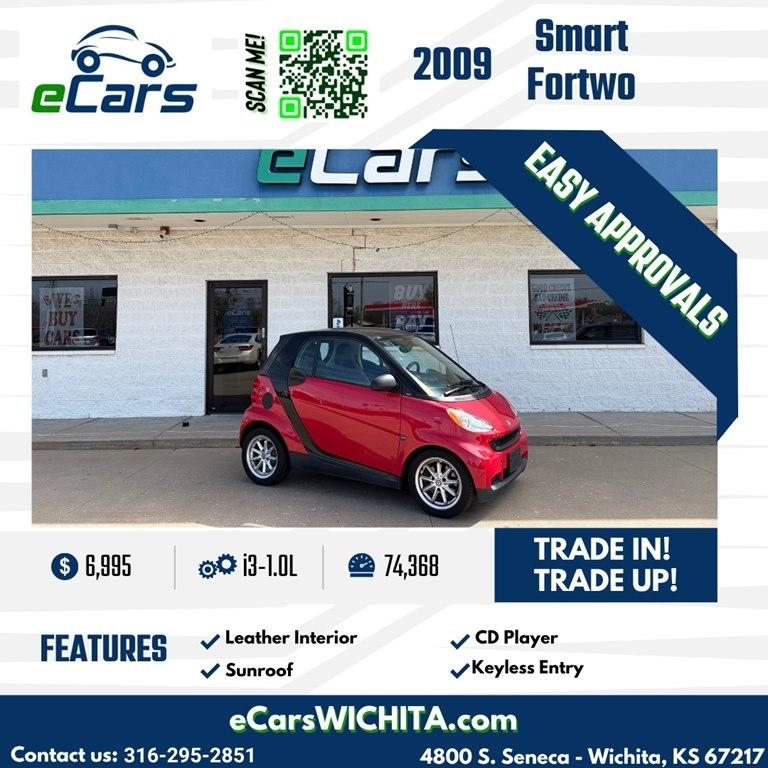 2009 Smart Fortwo 2dr Cpe Pure