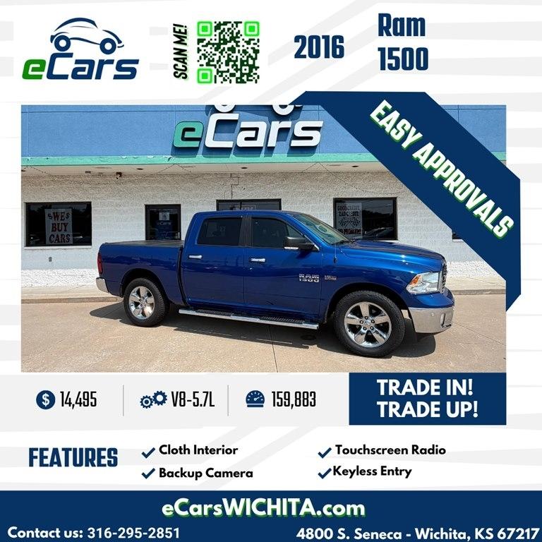 2016 RAM 1500 2WD Crew Cab 140.5" Big Horn