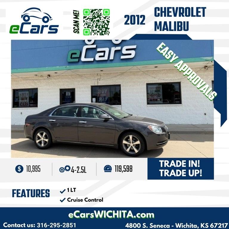 2012 Chevrolet Malibu 4dr Sdn LT w/1LT