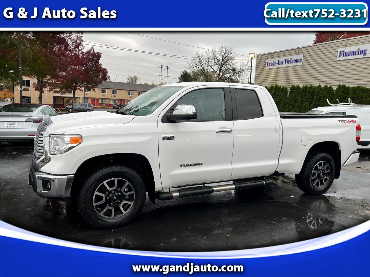 Toyota Tundra Limited 5.7L Double Cab 4WD 2017