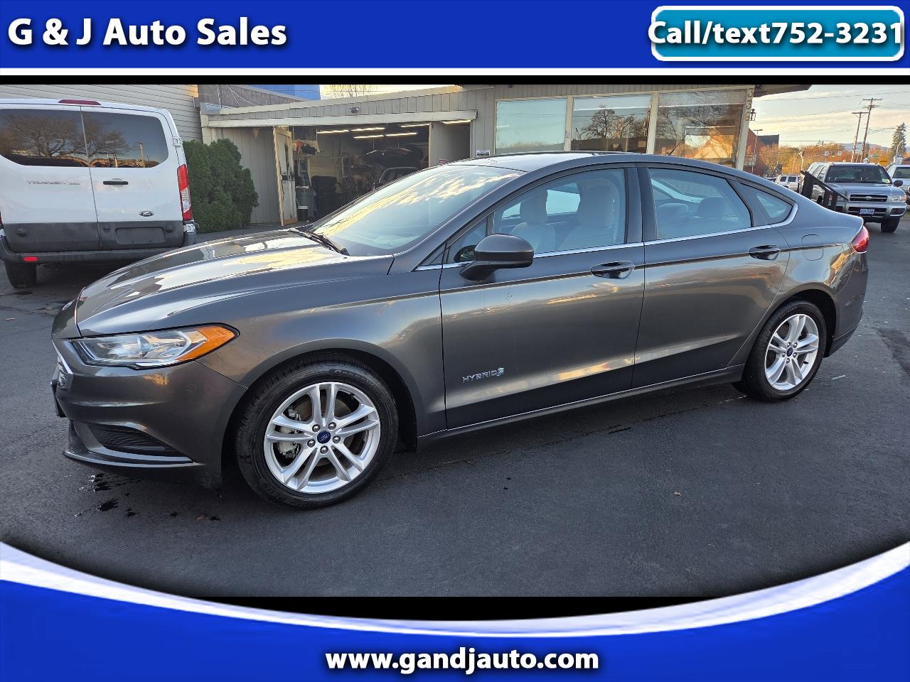 2018 Ford Fusion Hybrid S FWD
