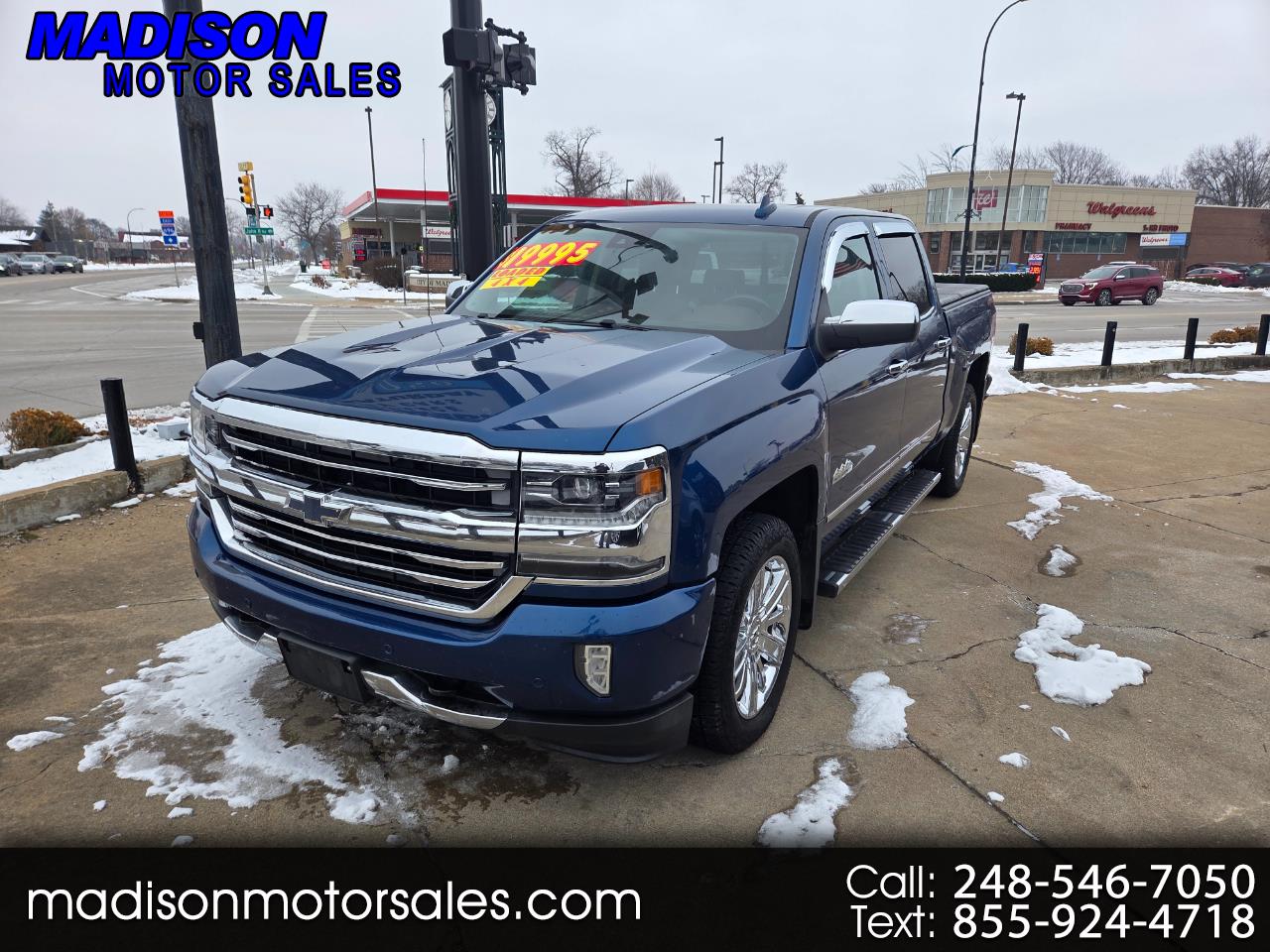 2017 Chevrolet Silverado 1500 High Country Crew Cab Long Box 4WD