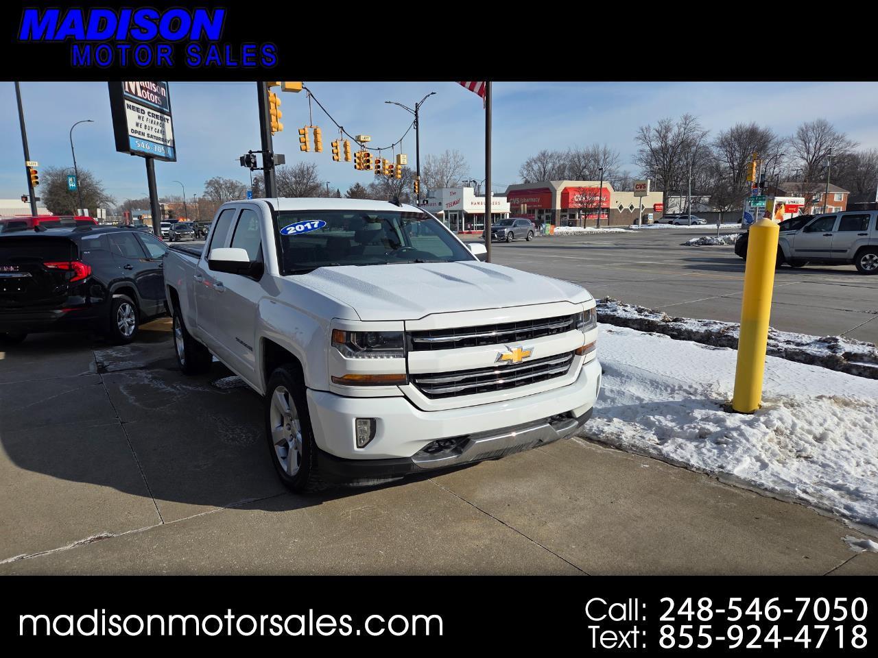 2017 Chevrolet Silverado 1500 LT Double Cab 4WD
