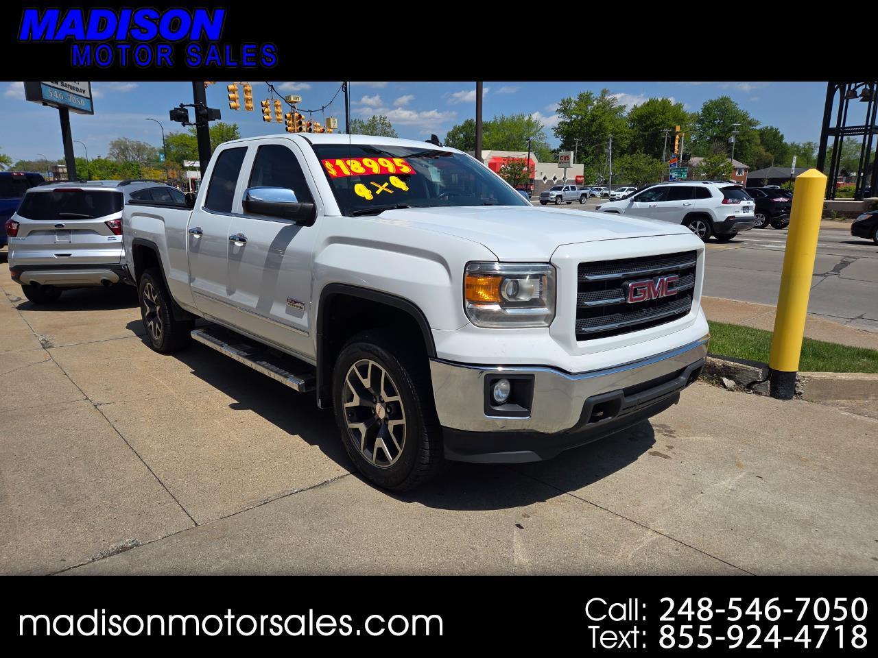 2015 GMC Sierra 1500 SLE Double Cab 4WD