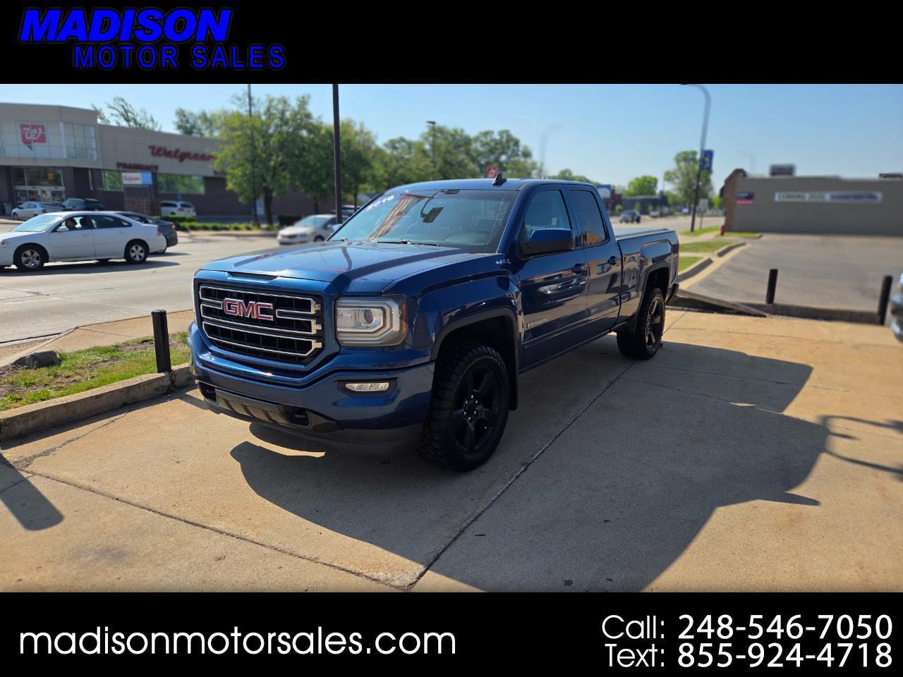 2016 GMC Sierra 1500 Base Double Cab 4WD