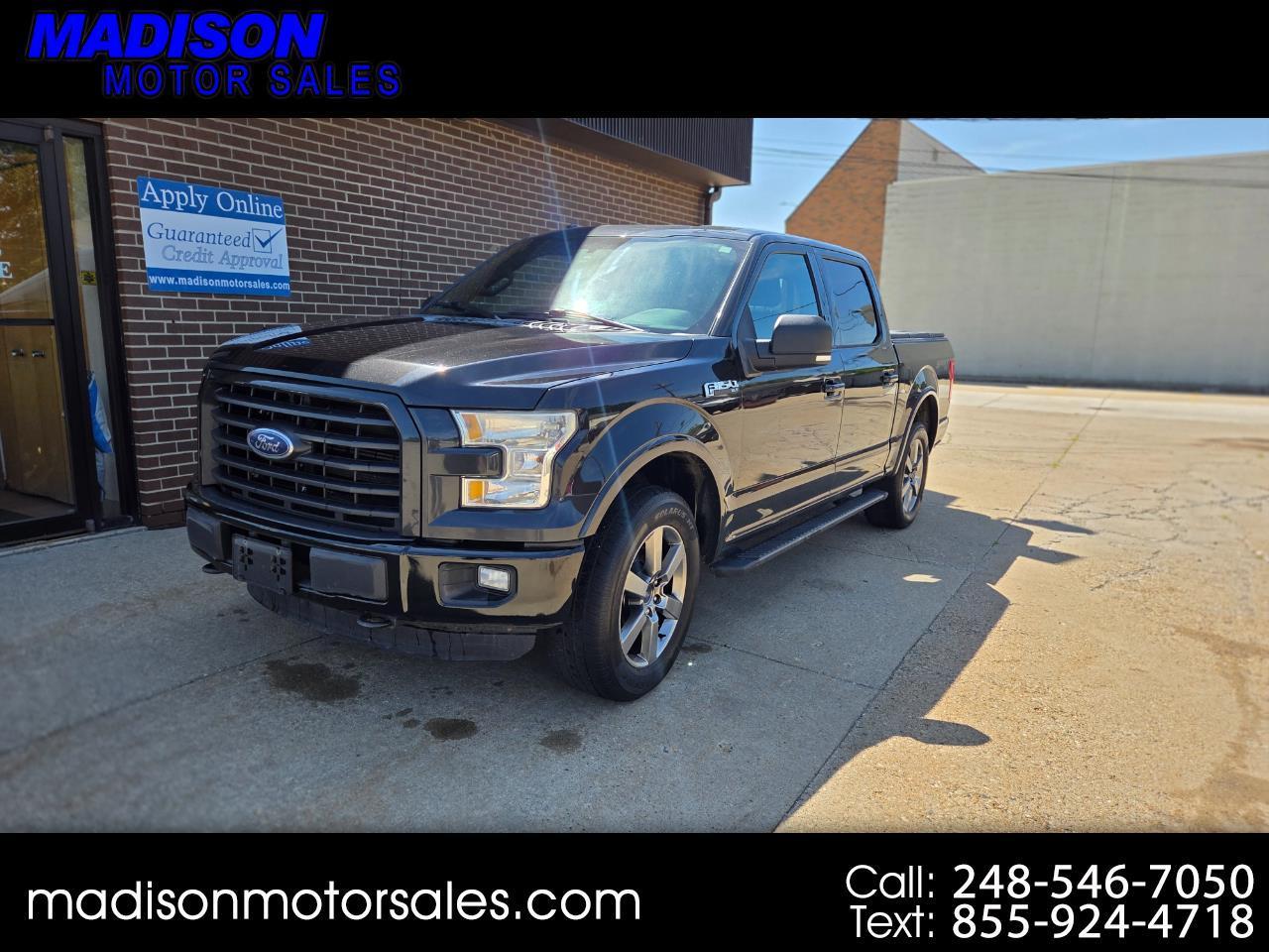 2015 Ford F-150 XLT 4WD SuperCrew 6.5' Box