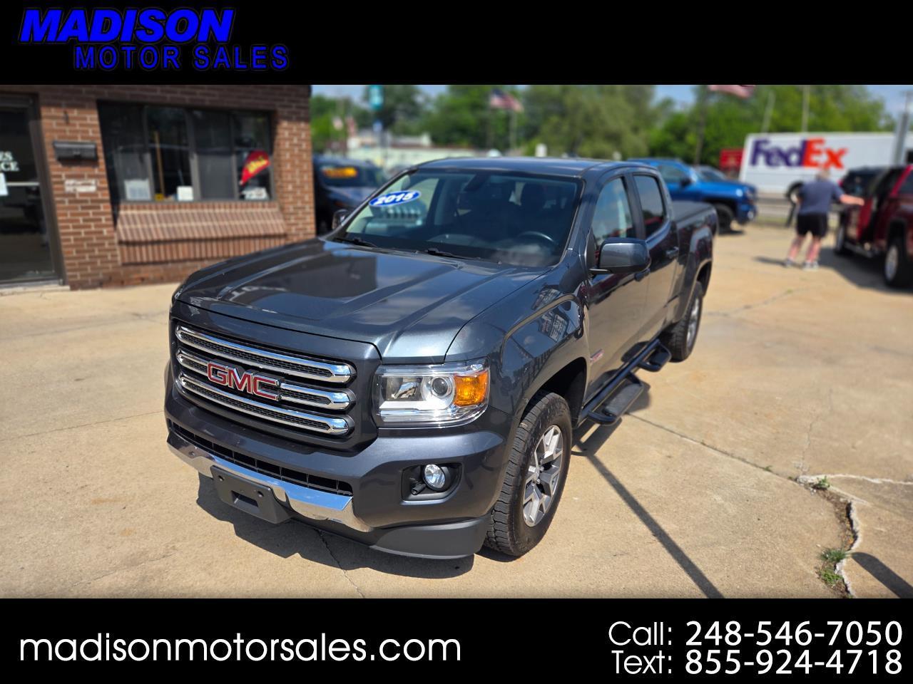 2015 GMC Canyon SLE Crew Cab 4WD Long Box