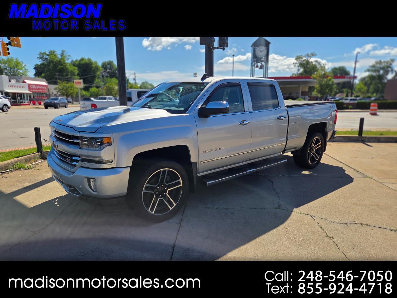 2017 Chevrolet Silverado 1500 LTZ Z71 Crew Cab 4WD