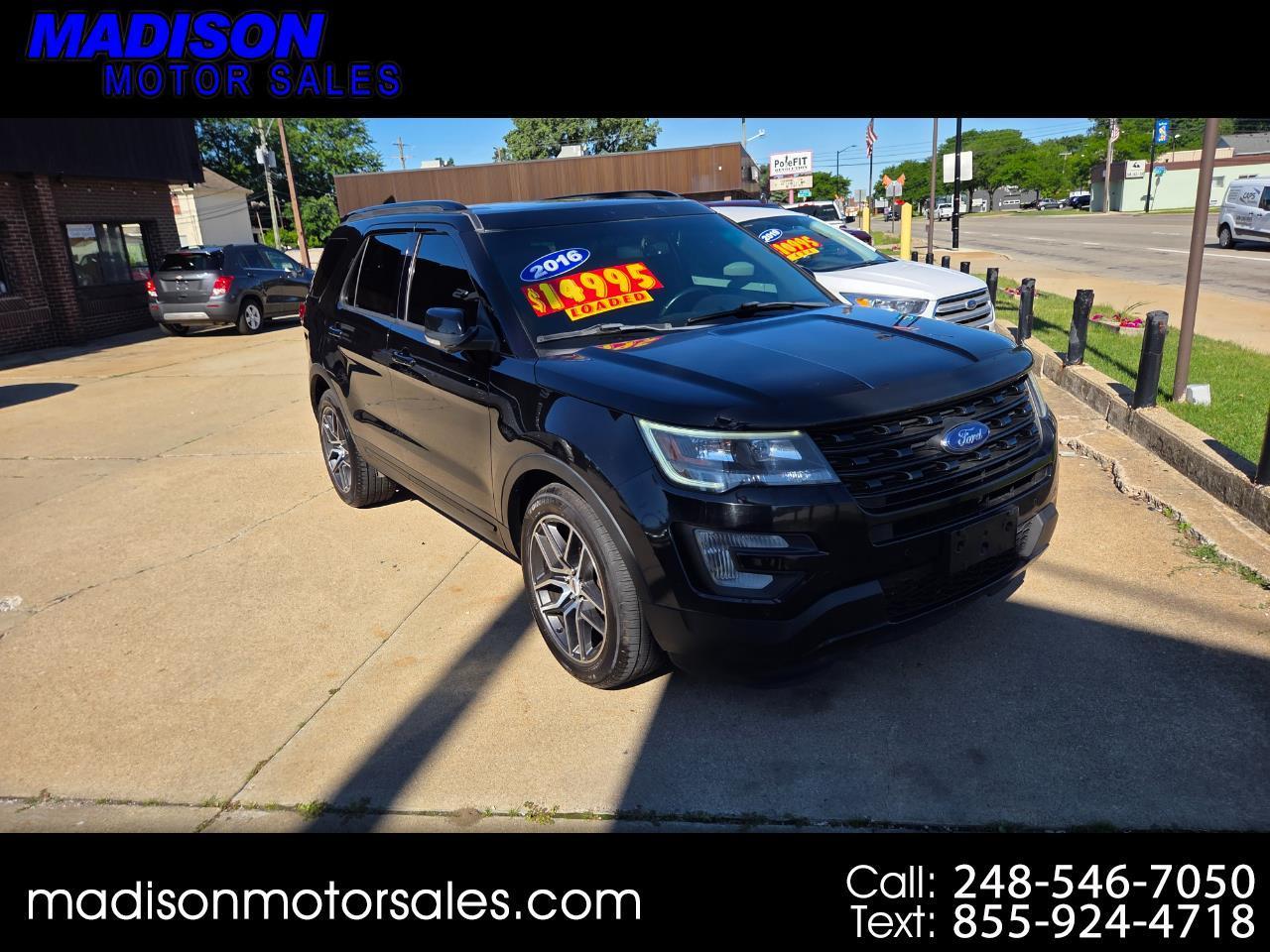 2016 Ford Explorer Sport 4WD