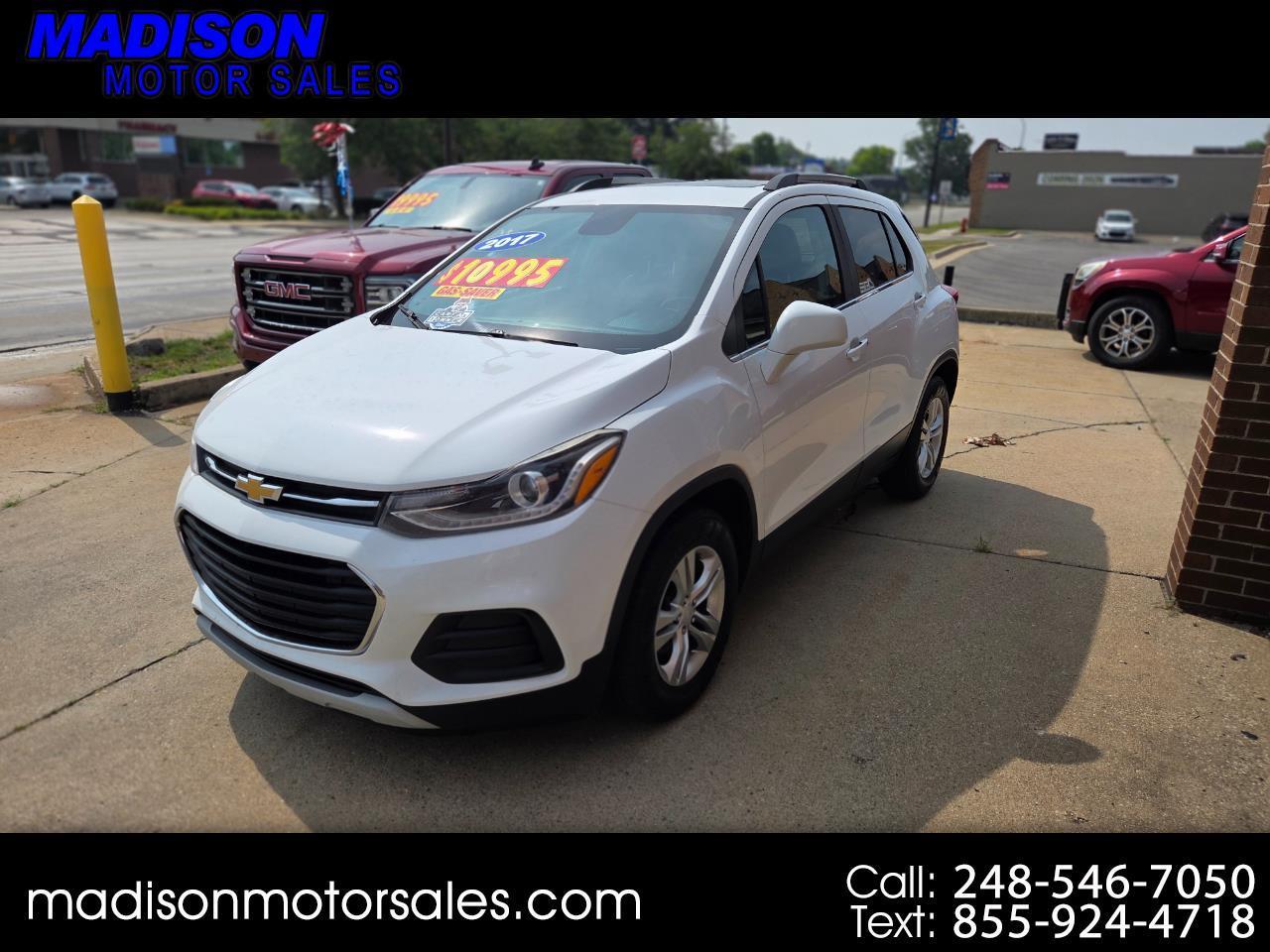 2017 Chevrolet Trax LT 4D SUV