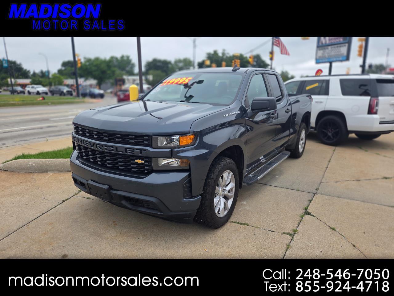 2019 Chevrolet Silverado 1500 Custom Double Cab 4WD