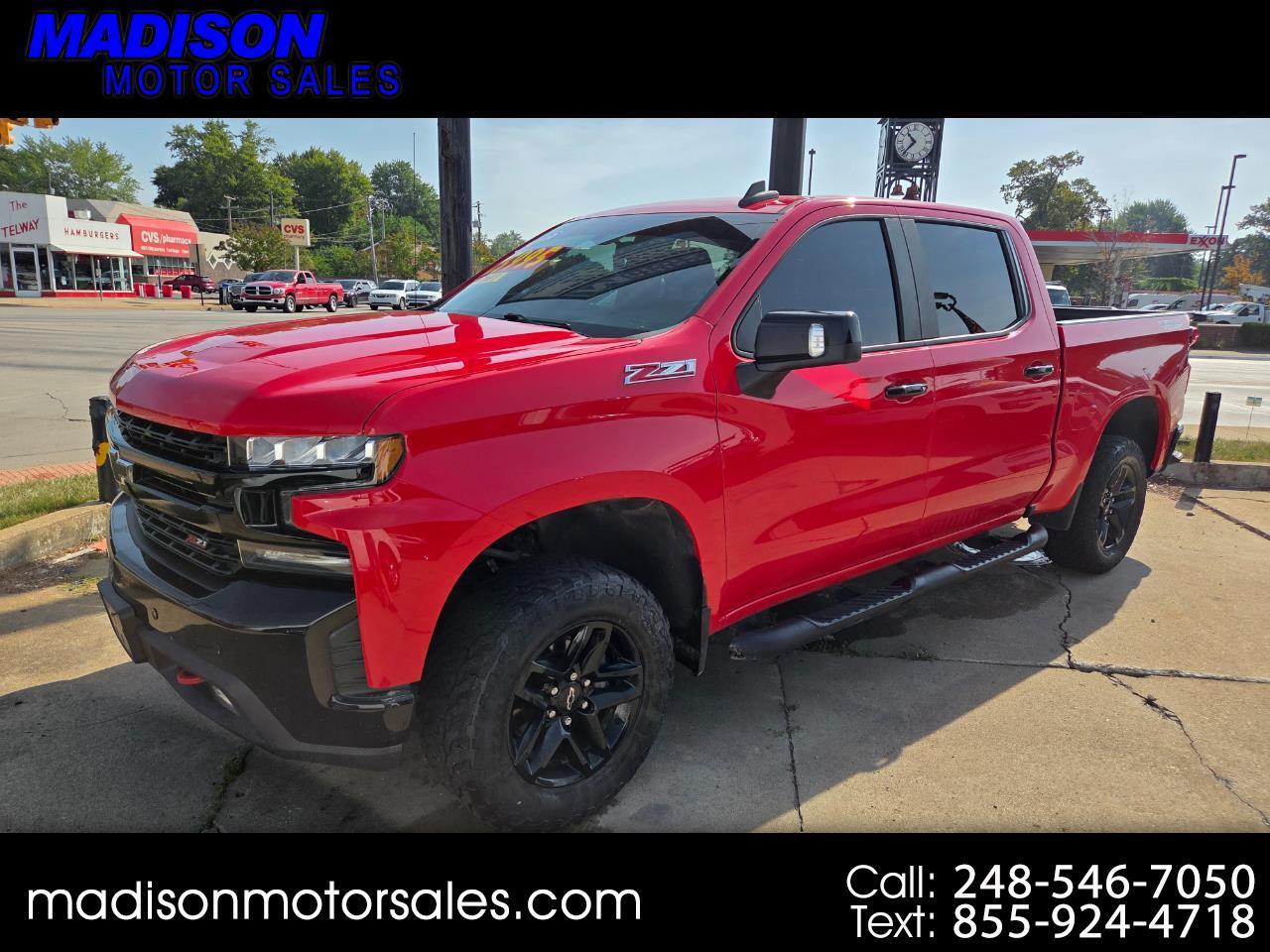 2019 Chevrolet Silverado 1500 LT Trail Boss Crew Cab 4WD