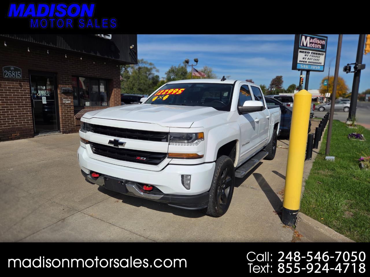 2018 Chevrolet Silverado 1500 LT Crew Cab 4WD