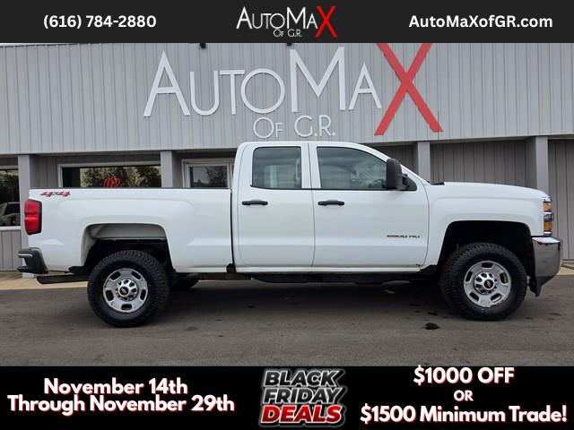 2018 Chevrolet Silverado 2500HD 4WD DOUBLE CAB WORK TRUCK