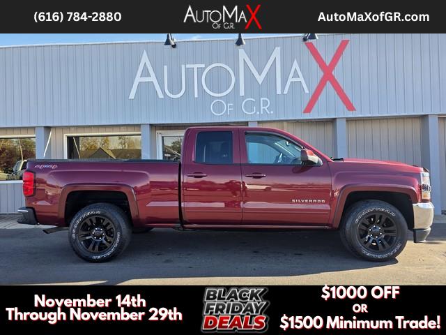 2016 Chevrolet Silverado 1500 4WD Double Cab 143.5" LT w/1LT