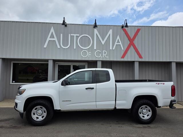 White 2016 Chevrolet Colorado Work Truck Extended Cab LB 4WD Pickup Truck Four-Wheel Drive Automatic