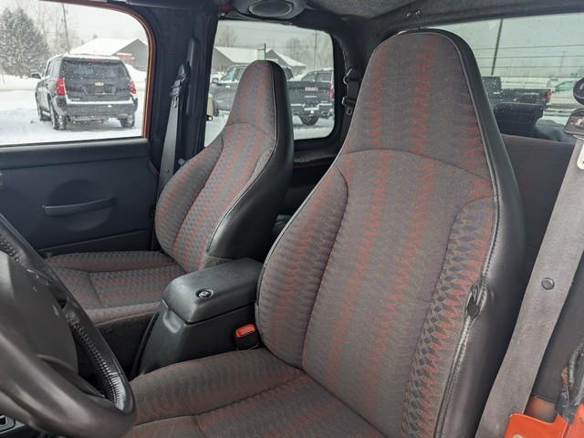 Jeep Wrangler 2dr SE 2000