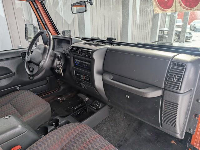Jeep Wrangler 2dr SE 2000