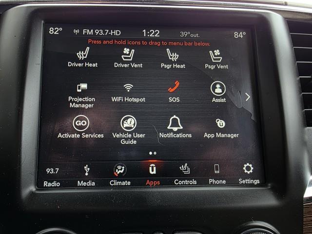 RAM 1500 Laramie 4x4 Crew Cab 5'7" Box 2018