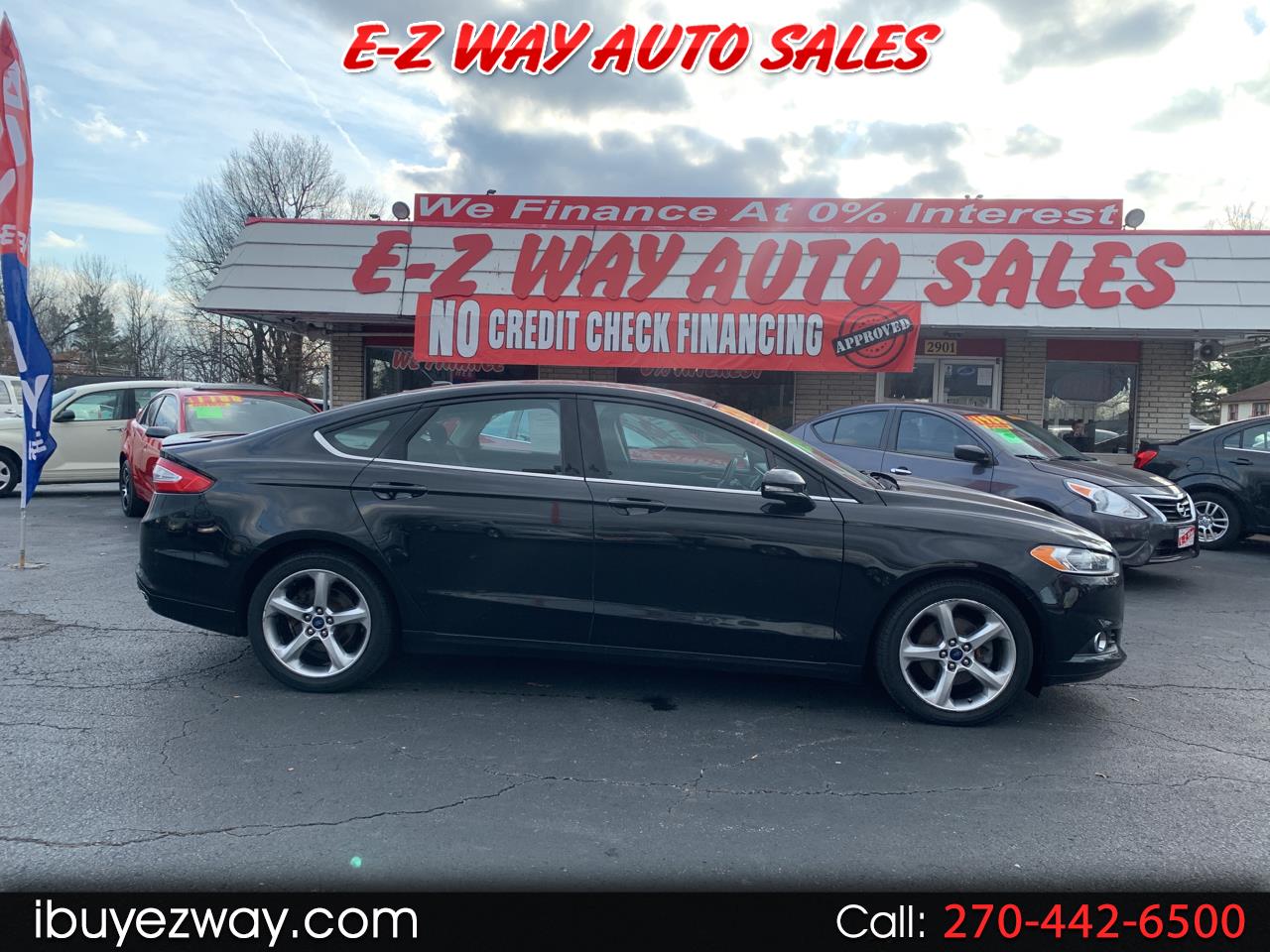 Buy Here Pay Here 2015 Ford Fusion 4dr Sdn Se Fwd For Sale In Paducah Ky 42003 E Z Way Auto Sales