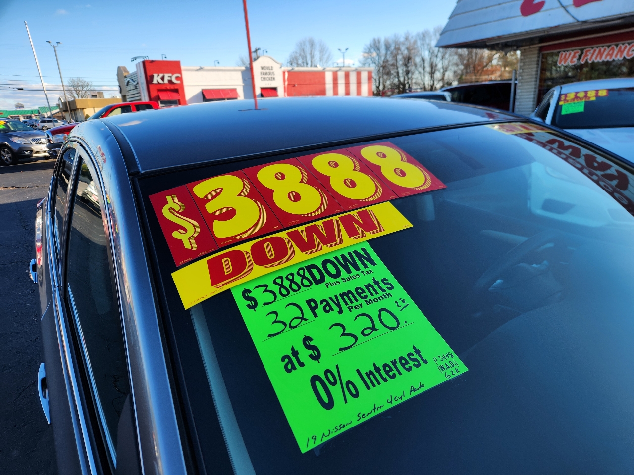 Nissan Sentra S CVT 2019