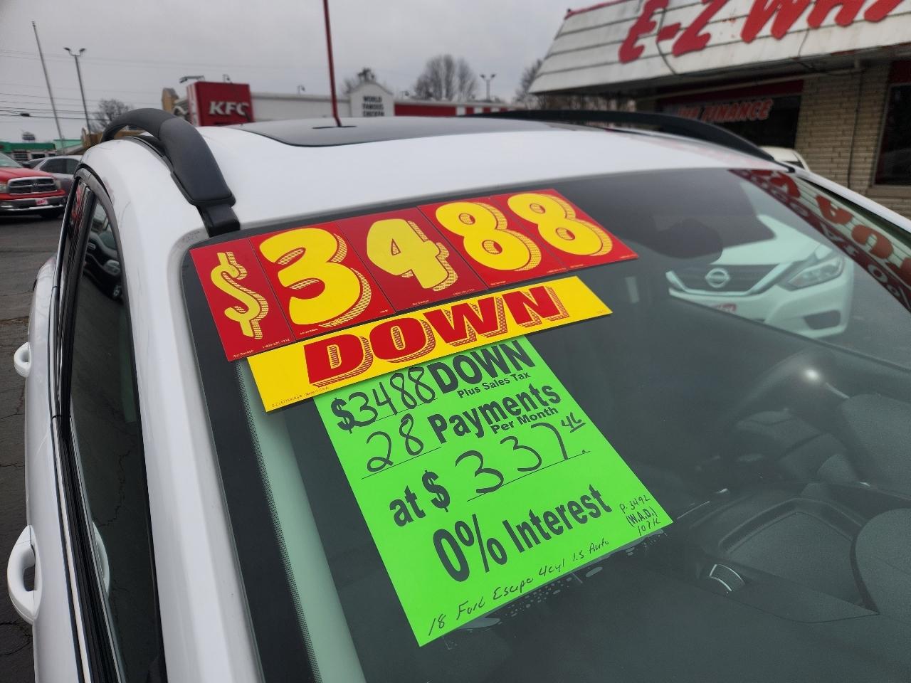 Ford Escape SE FWD 2018