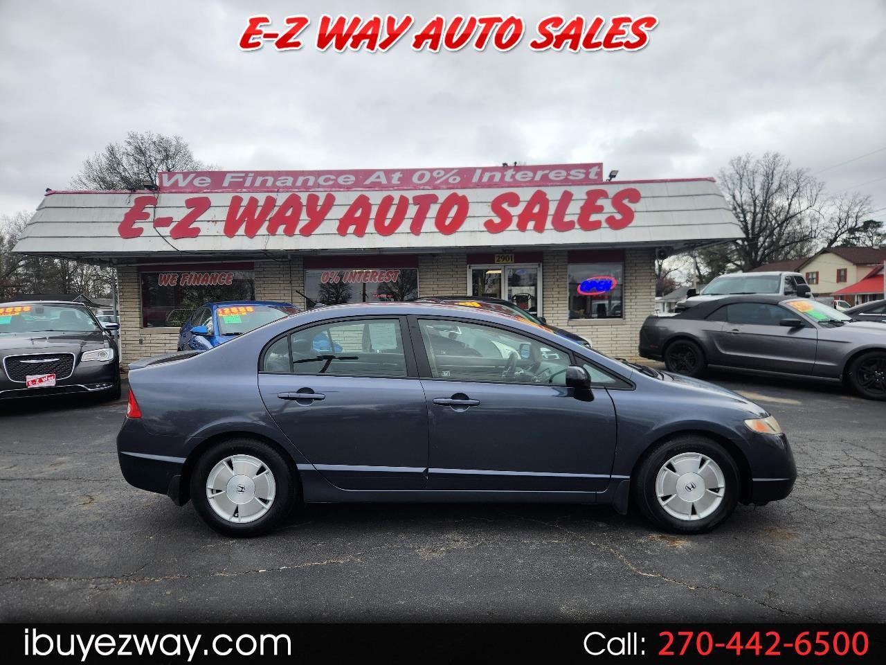 2008 Honda Civic Hybrid CVT AT-PZEV