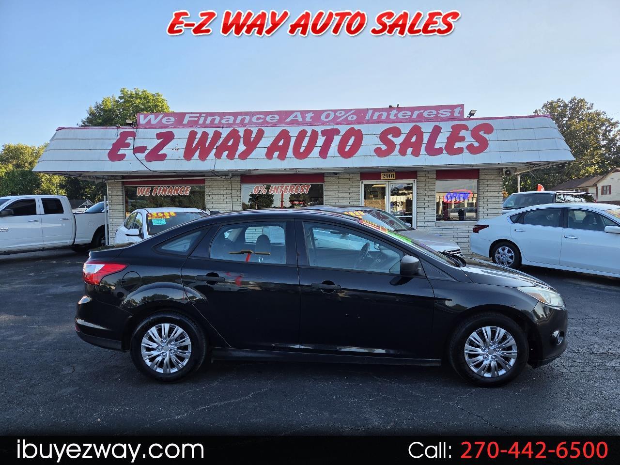 2012 Ford Focus S Sedan