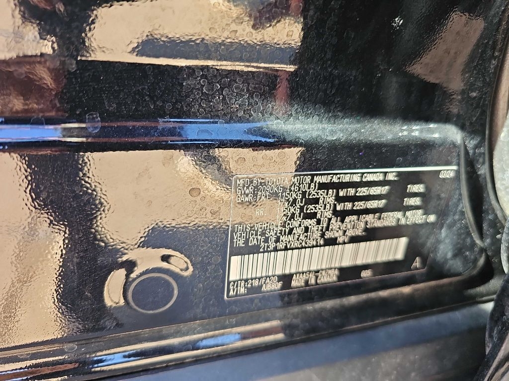 Toyota RAV4 XLE AWD (Natl) 2024