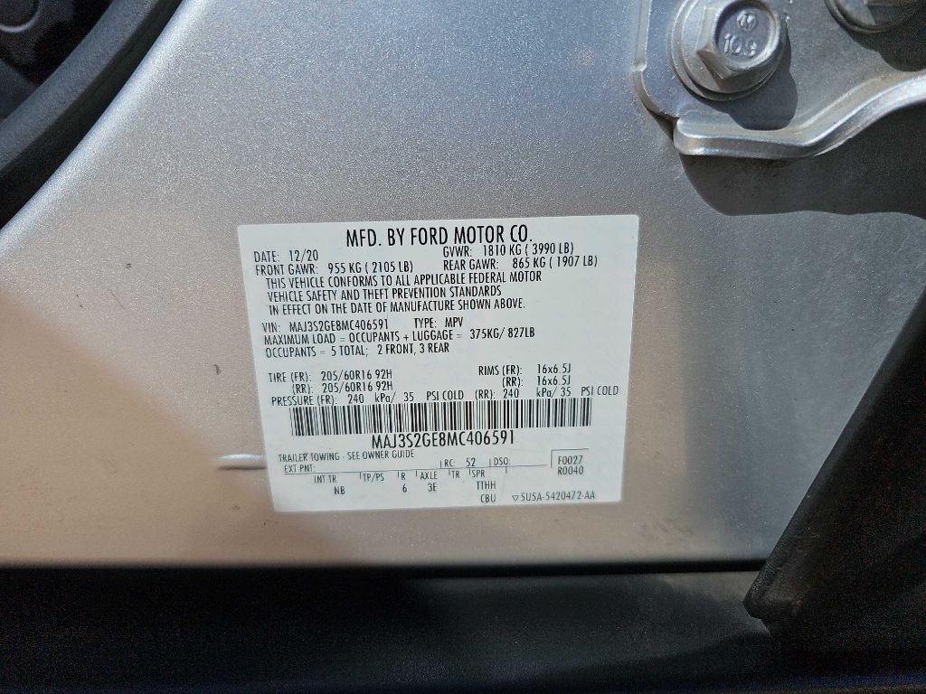 Ford EcoSport SE FWD 2021