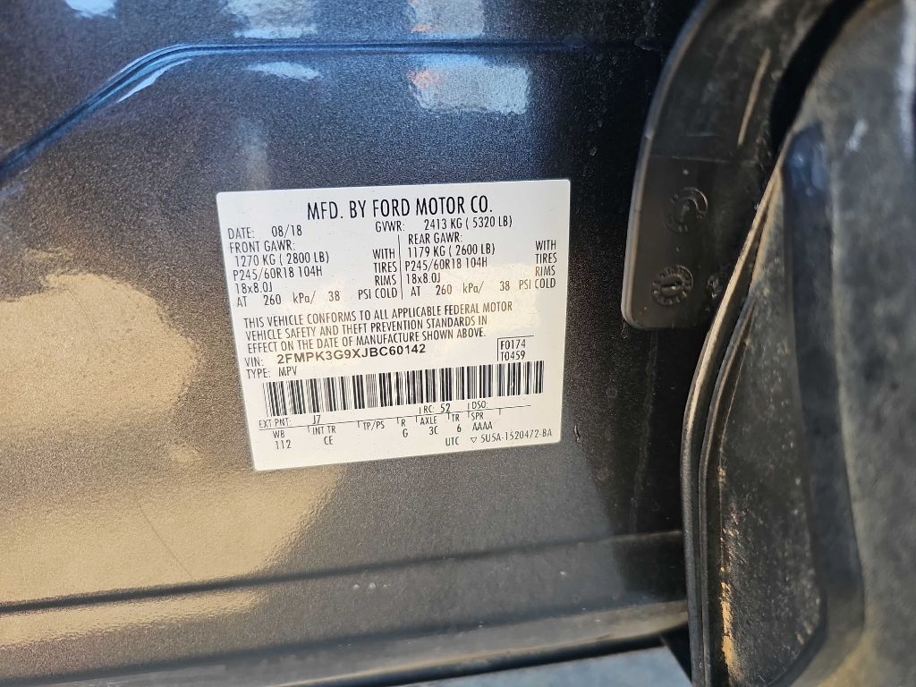 Ford Edge SE FWD 2018