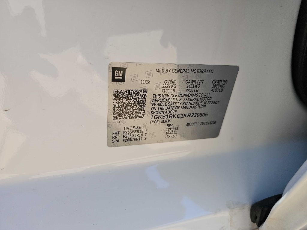 GMC Yukon 2WD 4dr SLT 2019