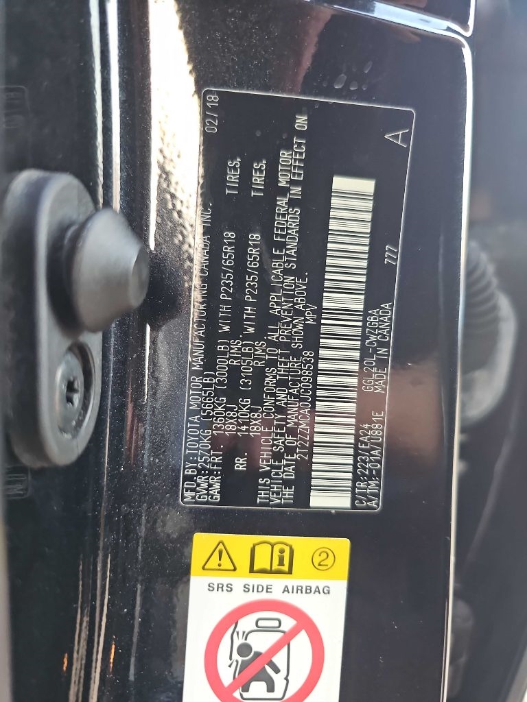 Lexus RX RX 350 FWD 2018