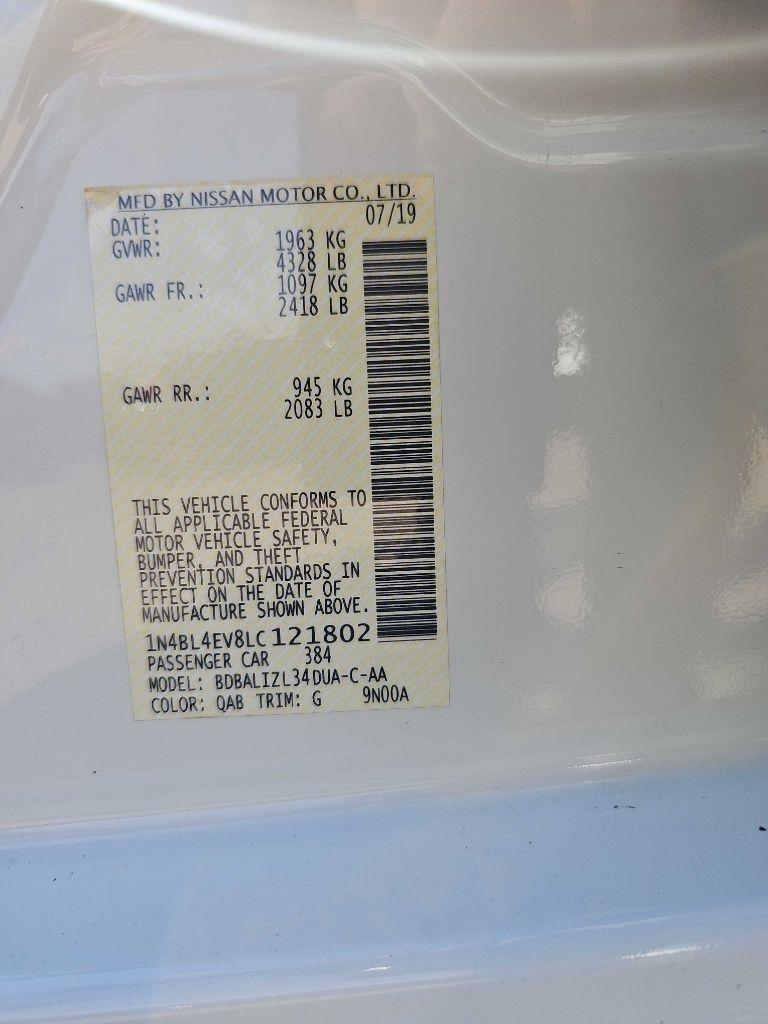 Nissan Altima 2.5 SL Sedan 2020