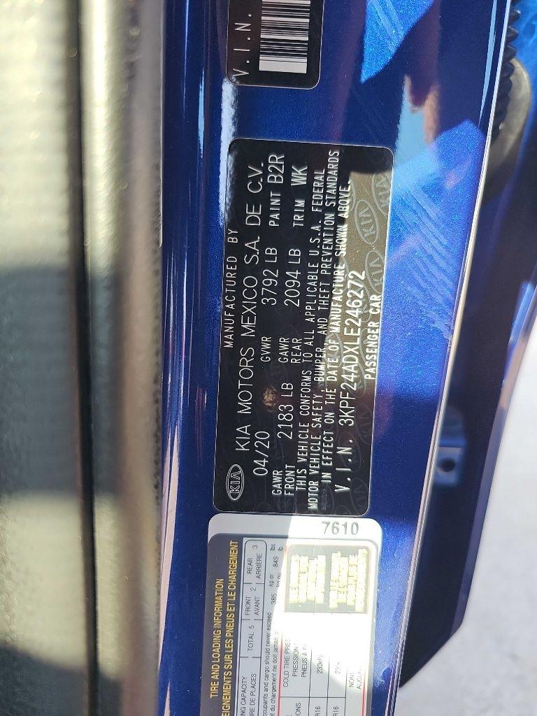 Kia Forte LXS IVT 2020