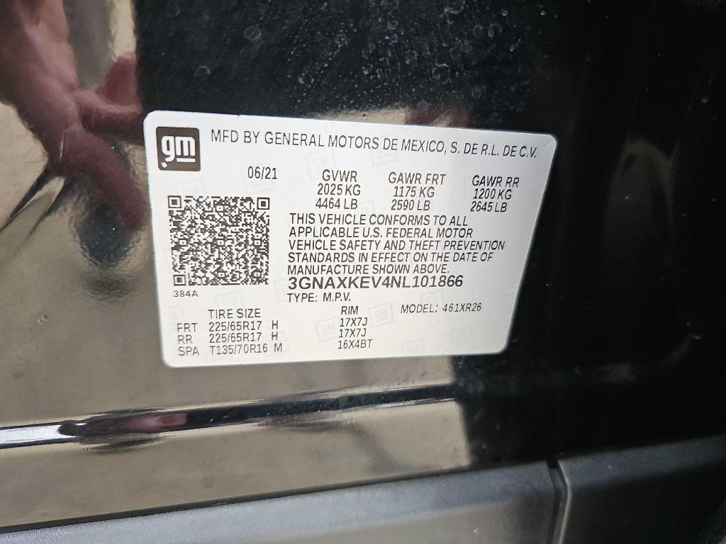 Chevrolet Equinox FWD 4dr LT w/1LT 2022