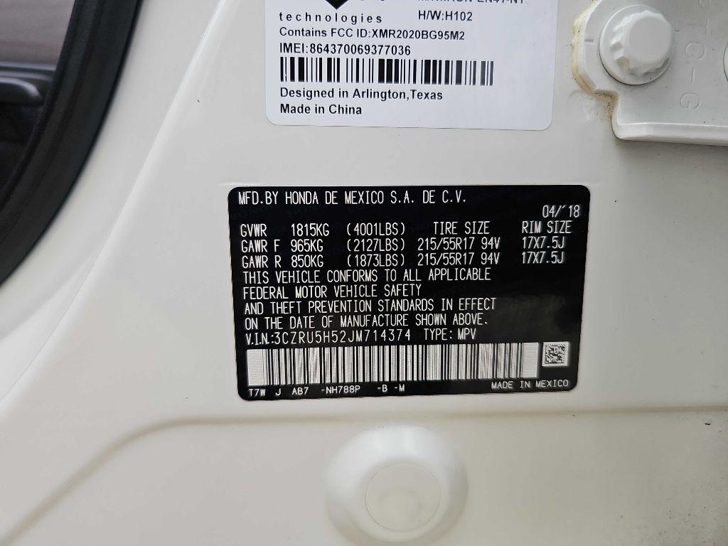 Honda HR-V EX 2WD CVT 2018