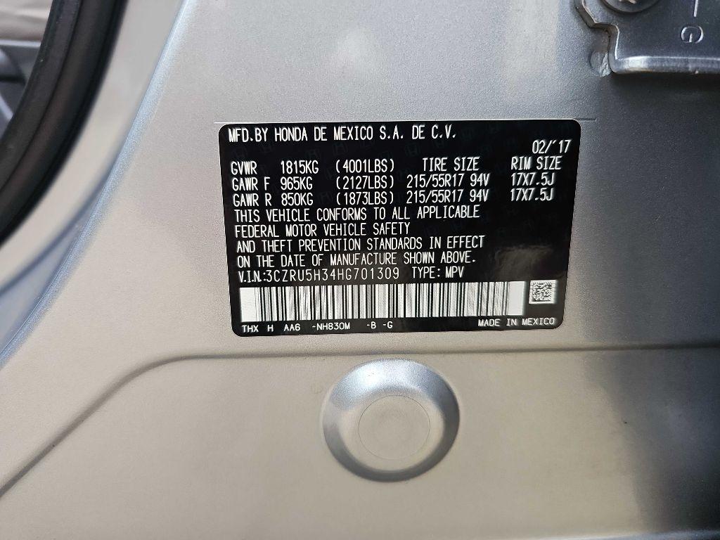 Honda HR-V LX 2WD CVT 2017