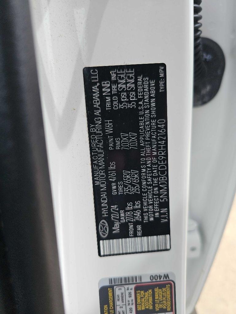 Hyundai Tucson SEL AWD 2024