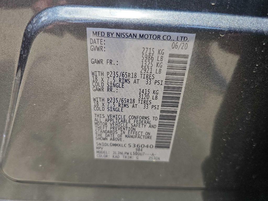 Infiniti QX60 PURE AWD 2020