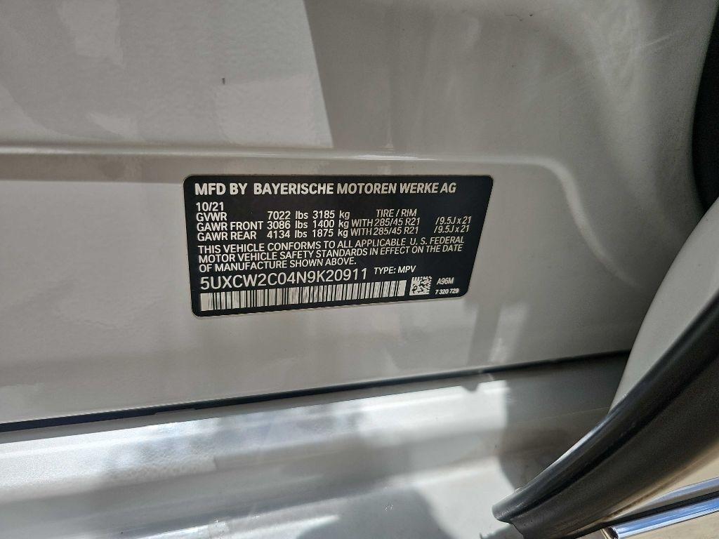 BMW X7 xDrive40i Sports Activity Vehicle 2022