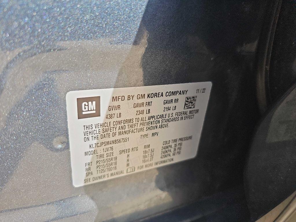 Chevrolet Trax AWD 4dr LT 2022