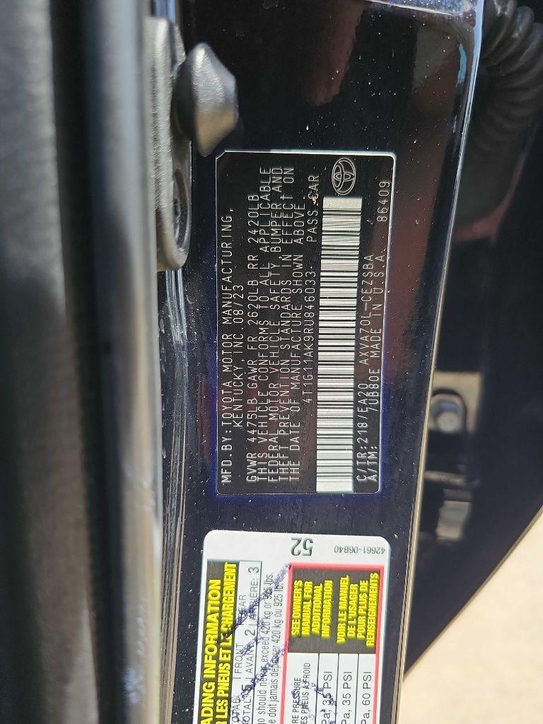 Toyota Camry SE Auto (Natl) 2024