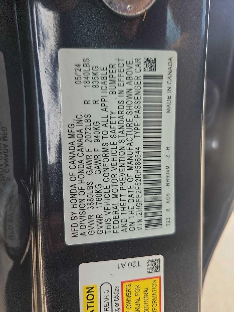 Honda Civic Sedan Sport CVT 2024