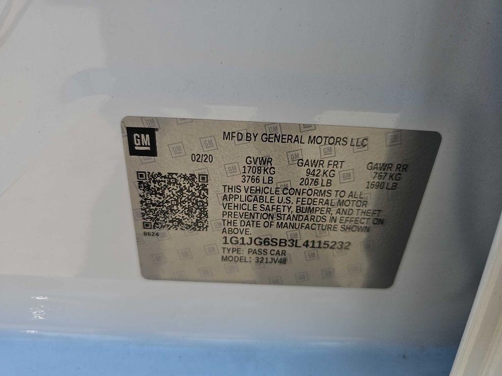 Chevrolet Sonic 5dr HB LT w/1FL 2020
