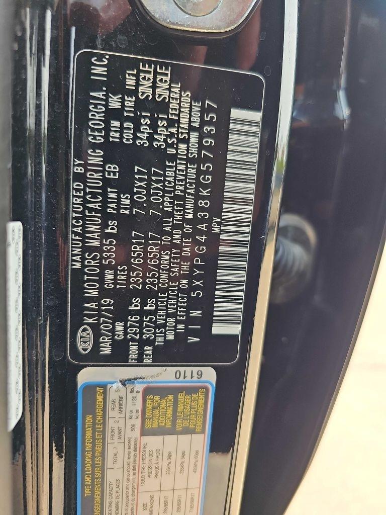 Kia Sorento L FWD 2019